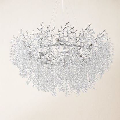 Lustre Branches Round Chandelier 48"