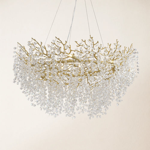 Lustre Branches Round Chandelier 48"