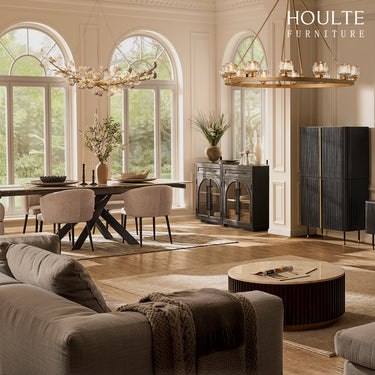 Vellum Round Chandelier 48"D