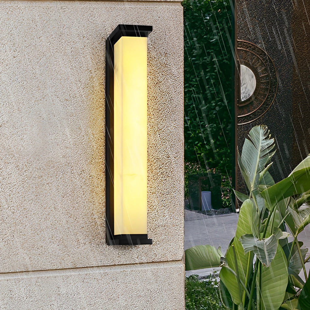 Vertex Stainless Steel Strip Outdoor Wall Light