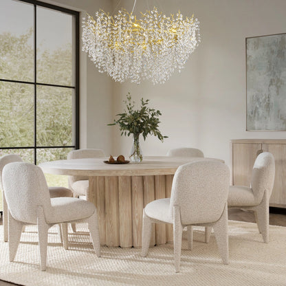 Lustre Branches Round Chandelier 48"