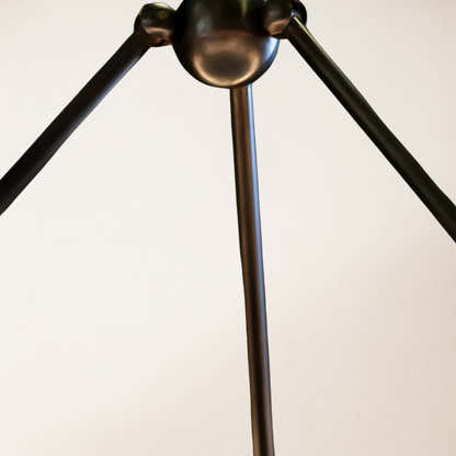 Nami Alabaster Global Suter Chandelier 46"D#Finish_Gold