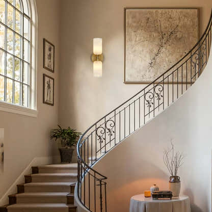 Axis Alabaster Wall Sconce 14"H