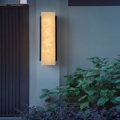 Petraglow Metal Rectangular Outdoor Wall Light