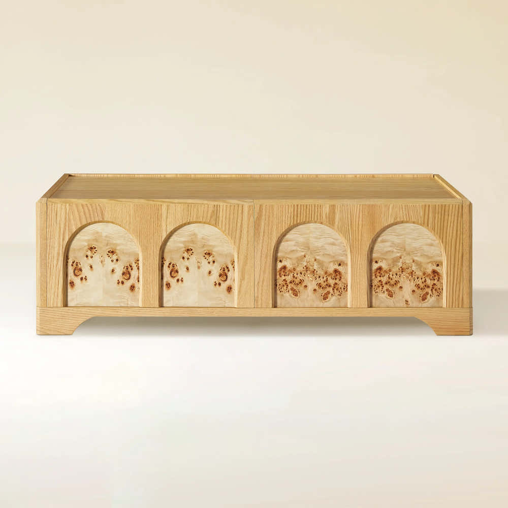 Aurora Oak Coffee Table 48"