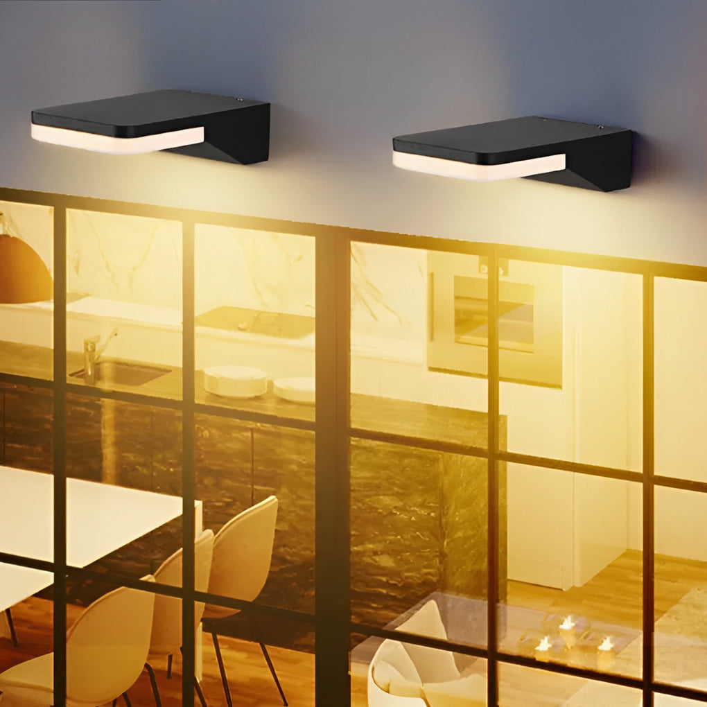 Stormgard Rectangular LED Outdoor Wall Light