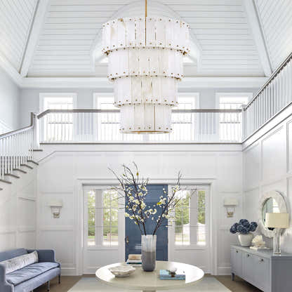 Rancho Alabaster 4-Tier Round Chandelier 24''D#Finish_Gold