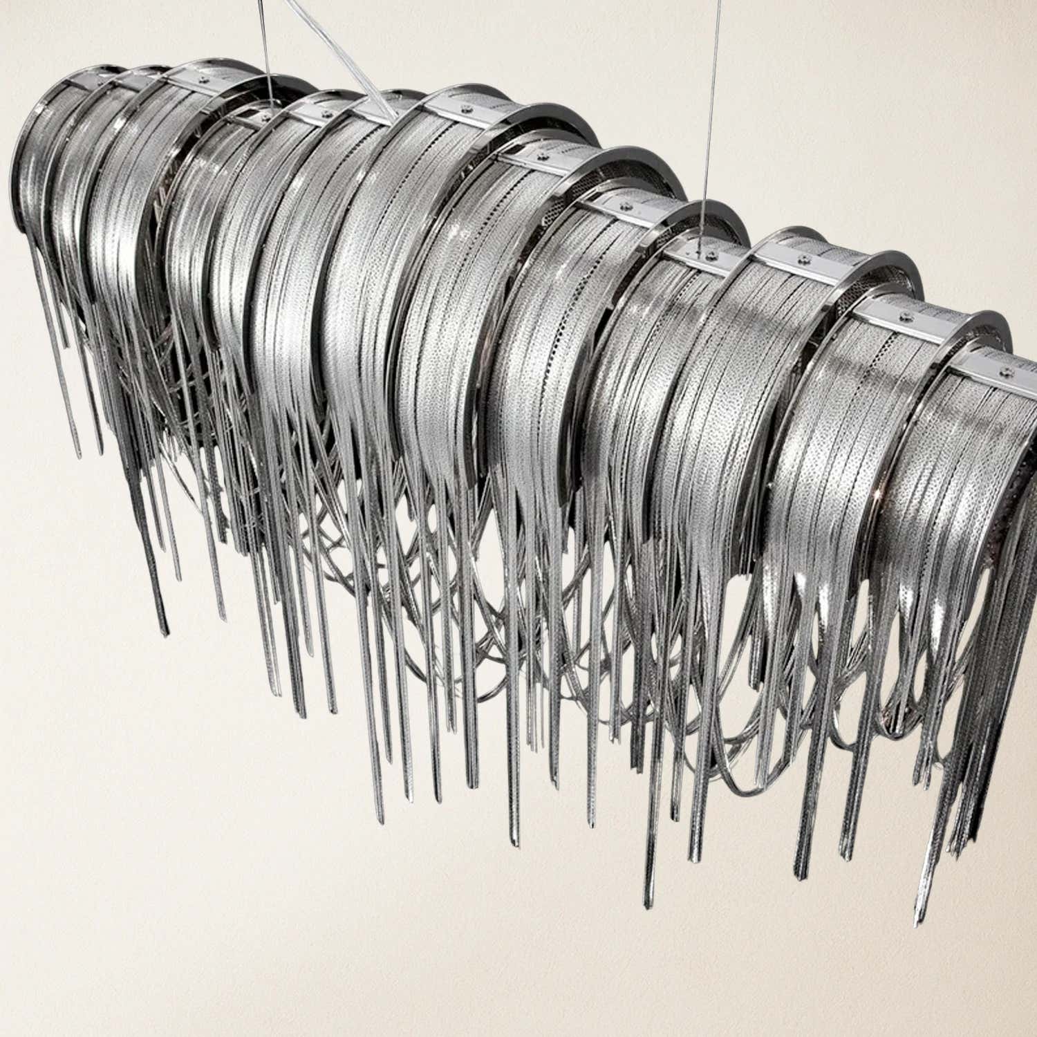 Teresa Cadena Chain Tassel Dining Room Chandelier 43"W