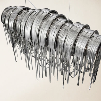 Teresa Cadena Chain Tassel Dining Room Chandelier 43"W