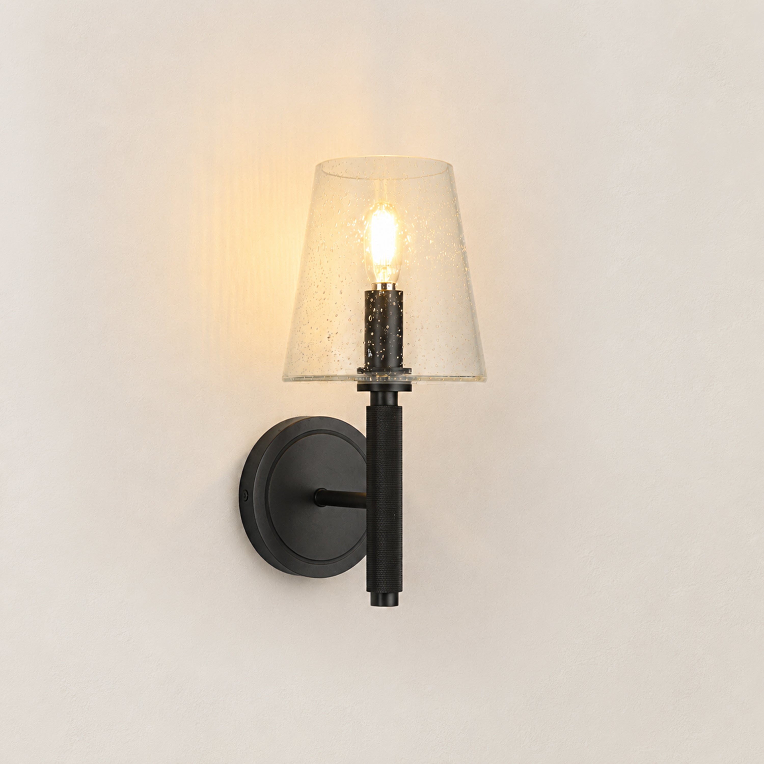 Evora Bubble Glass Wall Sconce