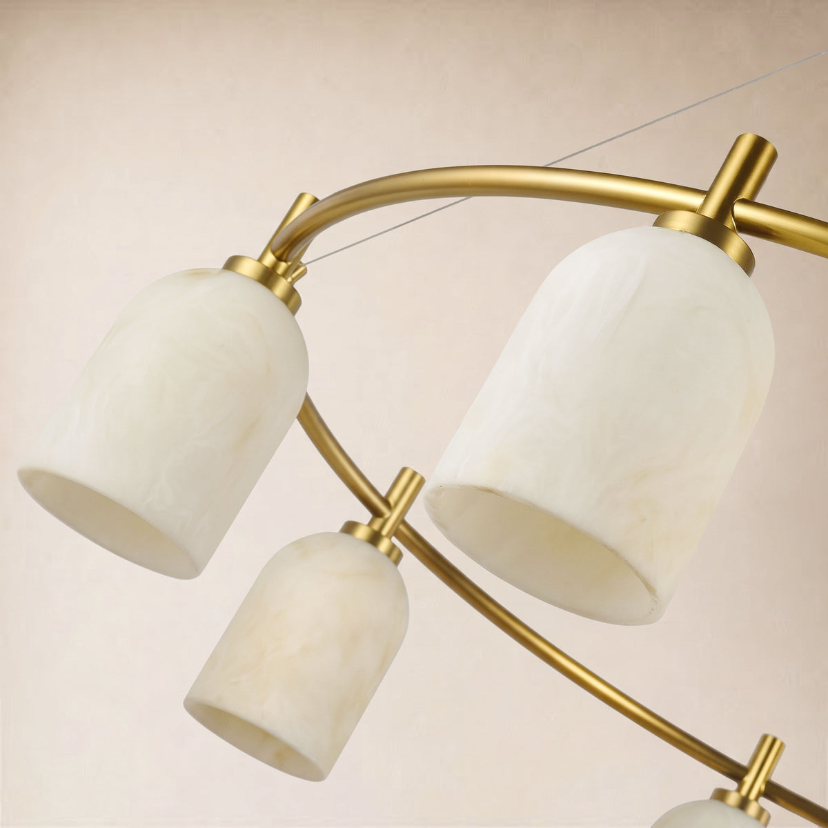 Axis Resin Ring Chandelier 40"D