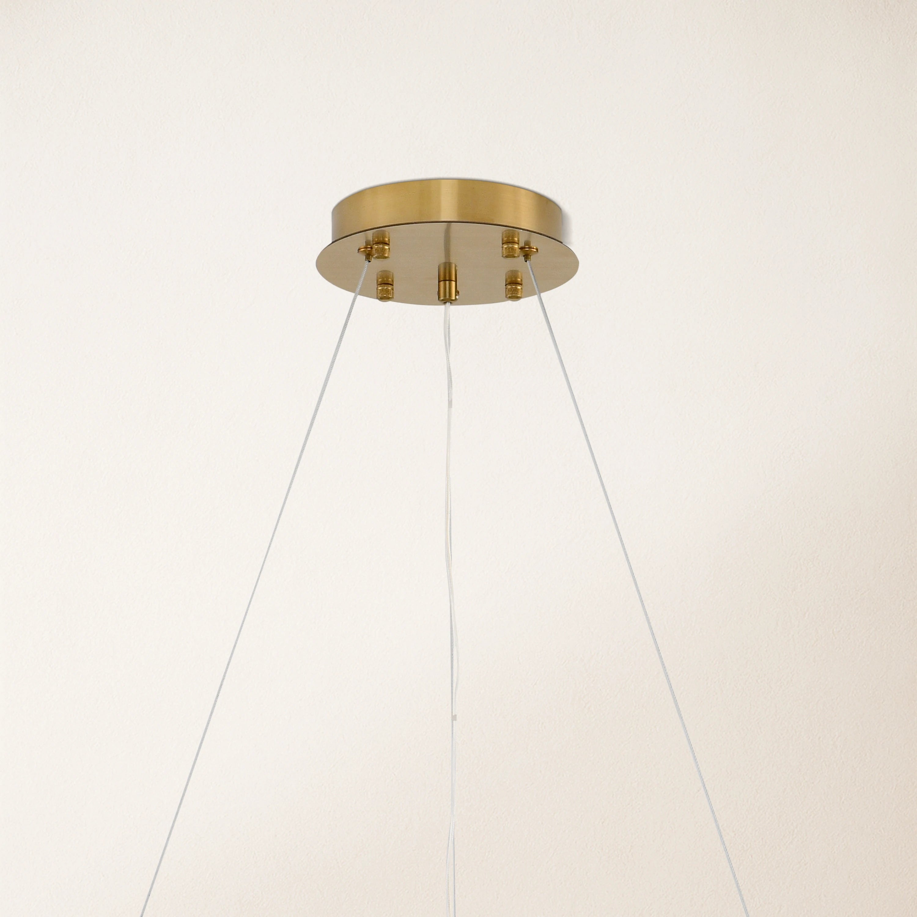 Vetro Prism Crystal Round Chandelier 31.5"D