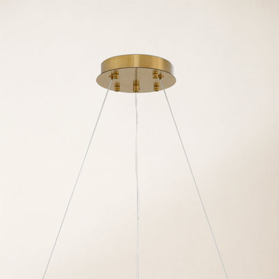 Vetro Prism Crystal Round Chandelier 32"D