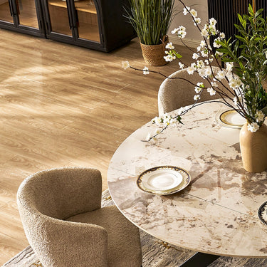 Labarthe Round Sintered Stone Dining Table 63"