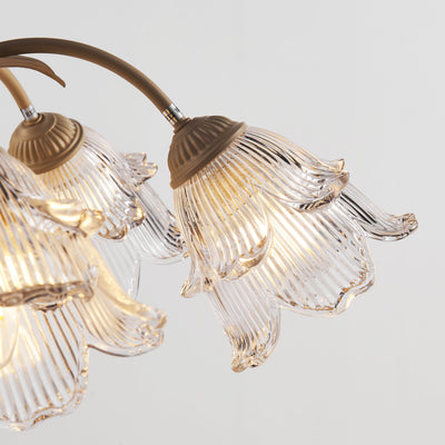 GlowMuse Crystal Round Chandelier 27"
