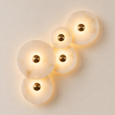 Miles Alabaster Multi-Lights Wall Sconce