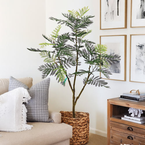 Faux Jacaranda Tree 51"H