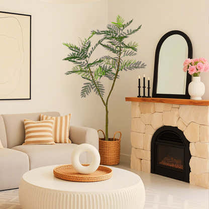 Faux Jacaranda Tree 51"H
