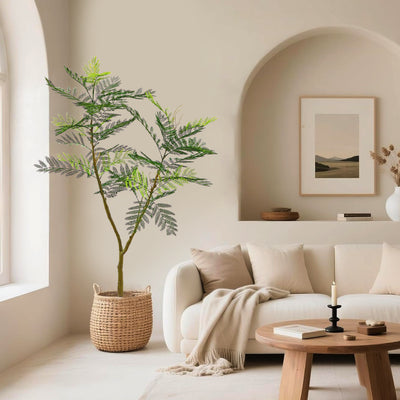 Faux Jacaranda Tree 51"H