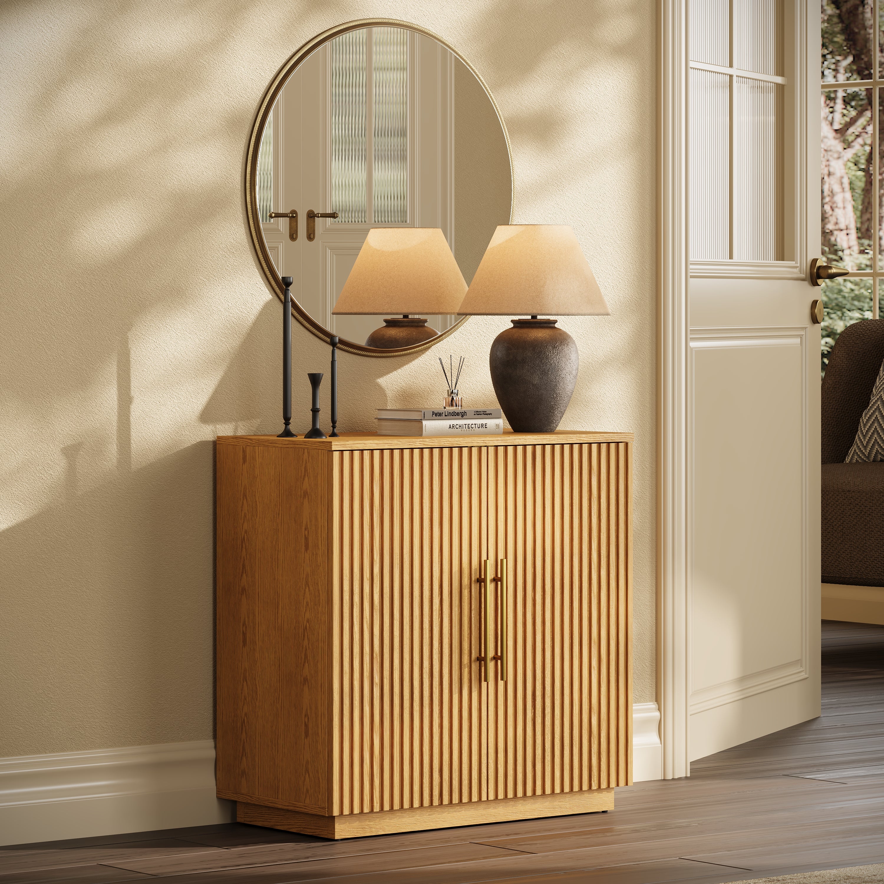 Holt 32″ Solid Oak Cabinet