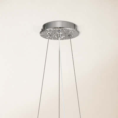 Frostleaf Crystal Grand Cascade Branches Chandelier 21"D