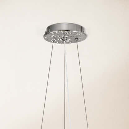 Frostleaf Crystal Grand Cascade Branches Chandelier 21"D