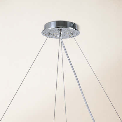 Frostleaf Crystal Cascade Tree Branch Linear Chandelier 55"W