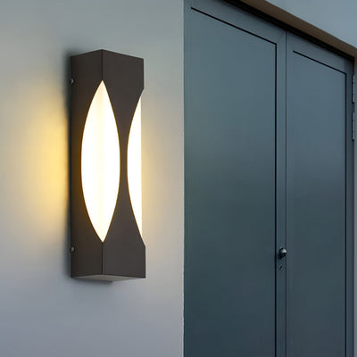 Stratolux Rectangular LED Outdoor Wall Light