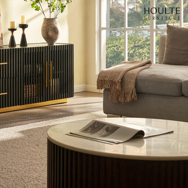 Holton Oak Media Console 91"W