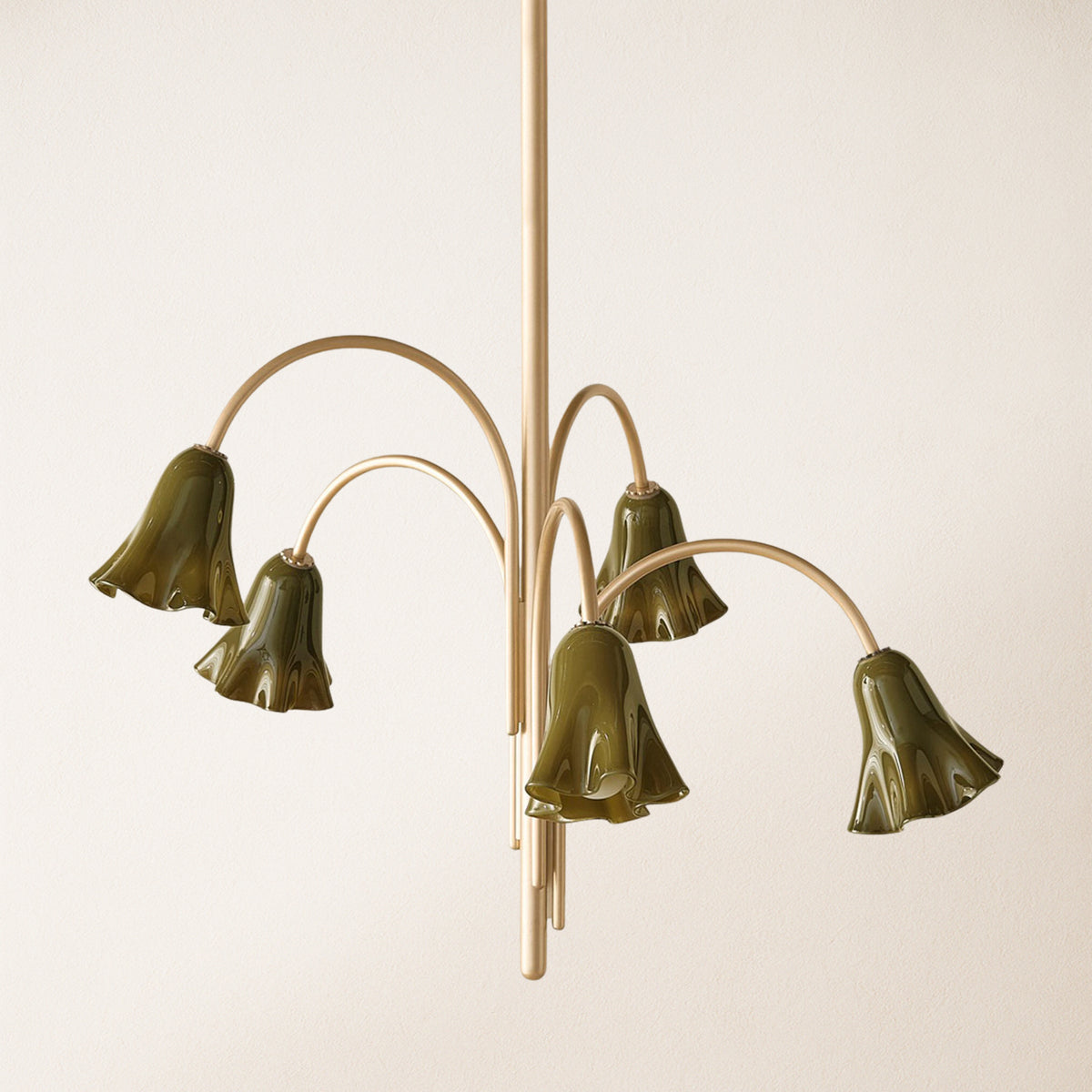 Florea Glass Art Chandelier