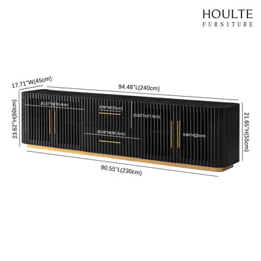 Holton Oak Media Console 94"W