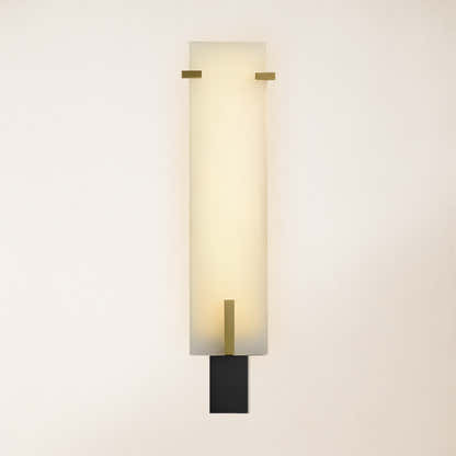 Janina Stable Alabaster Personality Wall Sconce 25.9"H