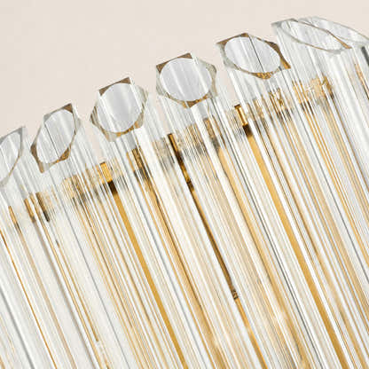 Virella Crystal Tube Wall Sconce