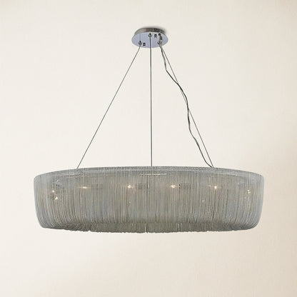 Teresa Cadena Chain Tassel Chandelier 39"D