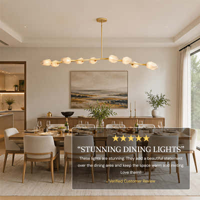 Solenne Cloud Glass Linear Chandelier 70"W