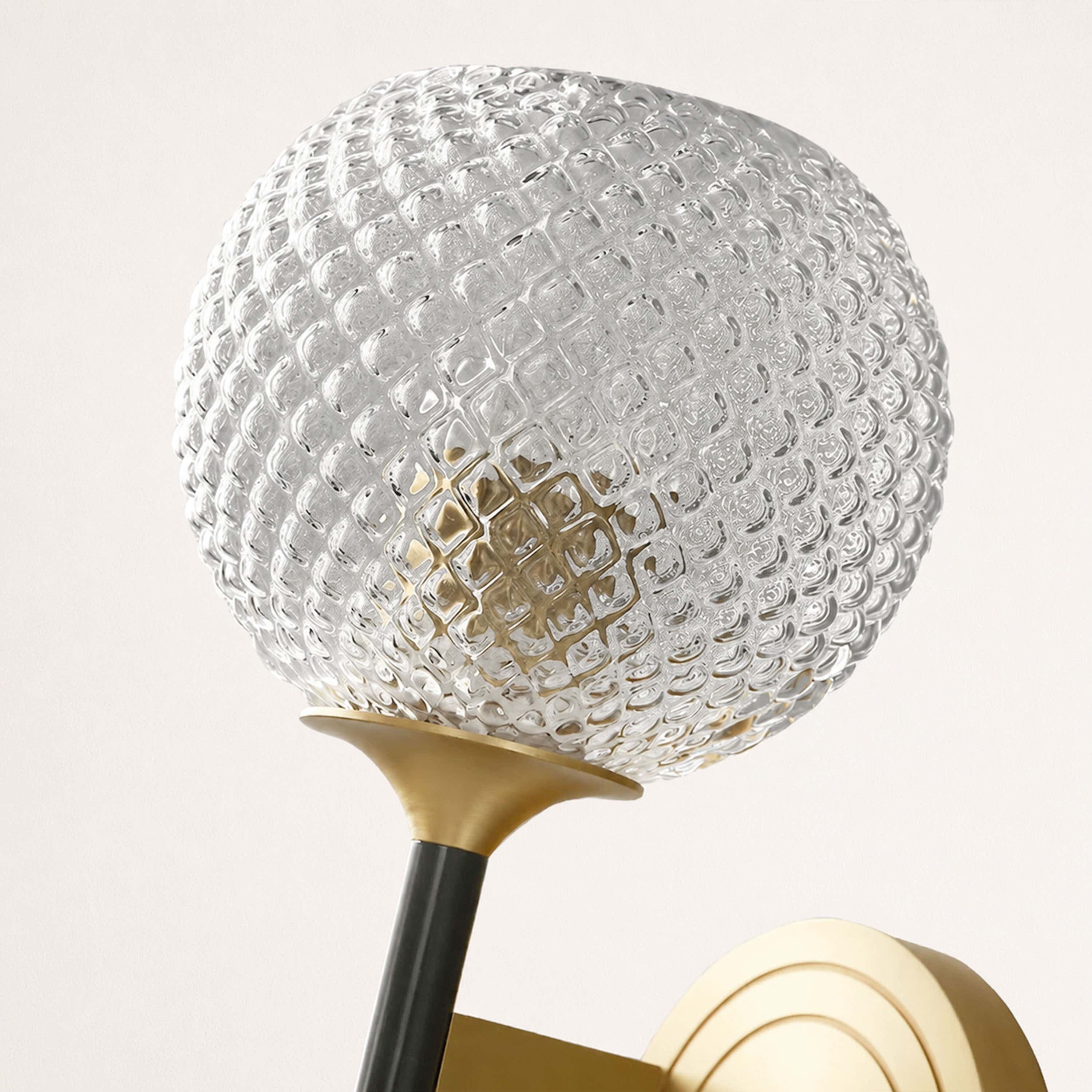 Telara Lattice Glass Wall Sconce
