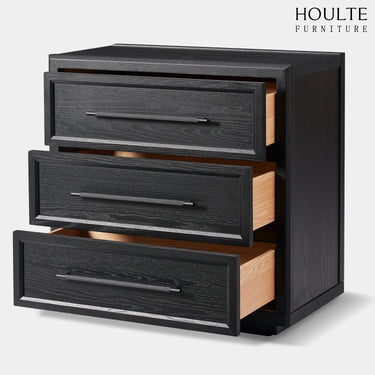 Alvar 31.5″ Oak 3-Drawer Chest