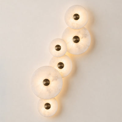 Miles Alabaster Multi-Lights Wall Sconce
