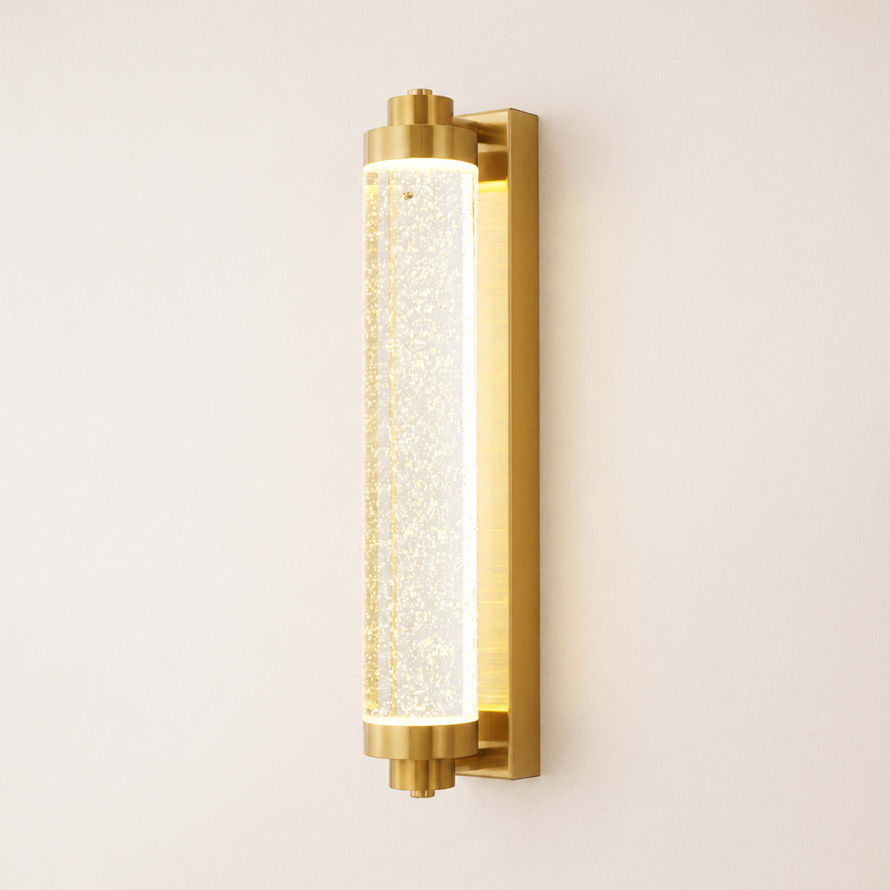 Lumira Crystal Bubble Wall Sconce