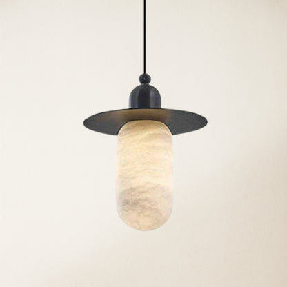 Bloom Alabaster Grace Pendant 8" H