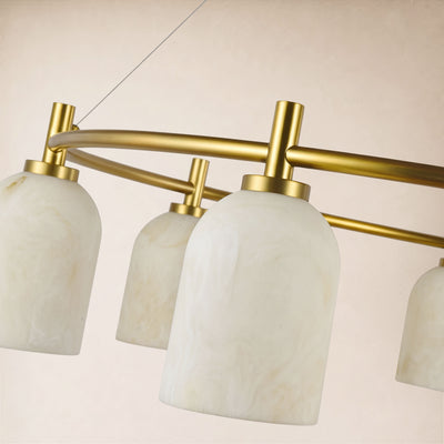 Axis Resin Ring Chandelier 40"D
