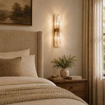 Kaelith Crystal Linear Wall Sconce