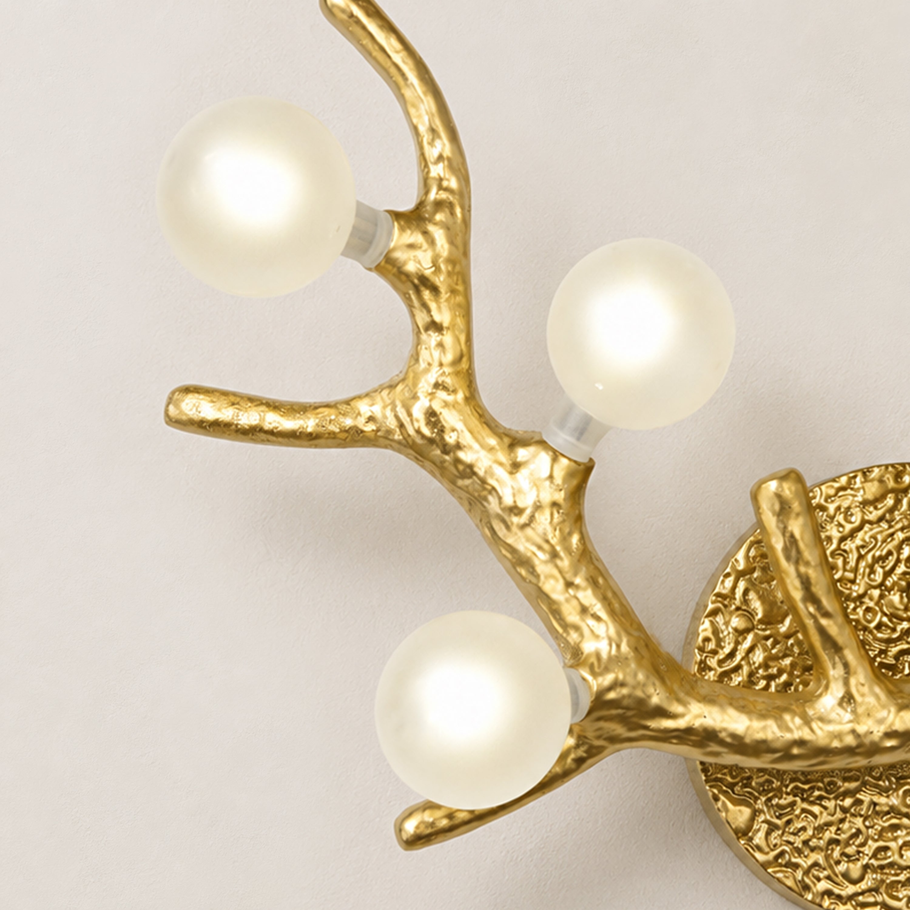 Cervia Antler Branch Wall Sconce 15"W