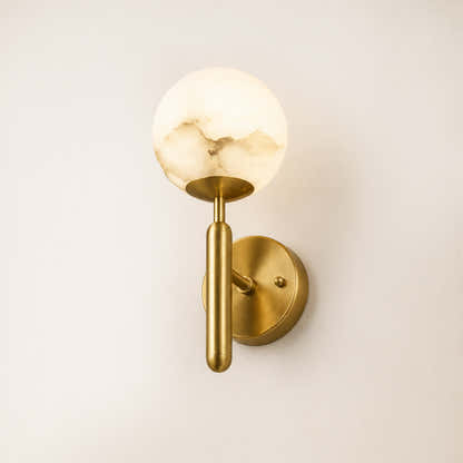 Vellura Alabaster Wall Sconce