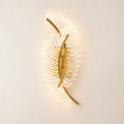 Pennata Acrylic Wing Wall Sconce