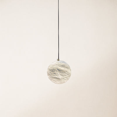 Nami Alabaster Global Ball Pendant Light 6"D