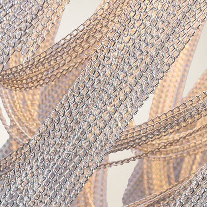 Teresa Cadena Chain Tassel Dining Room Chandelier 43"W