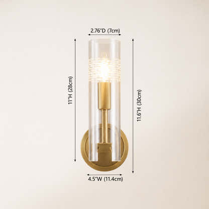 Aureline Glass Wall Sconce