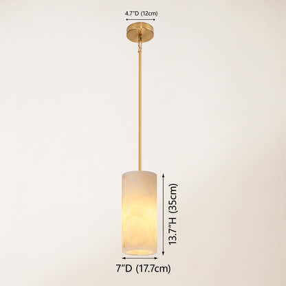 Arlo Alabaster Pendant Lights 7"D