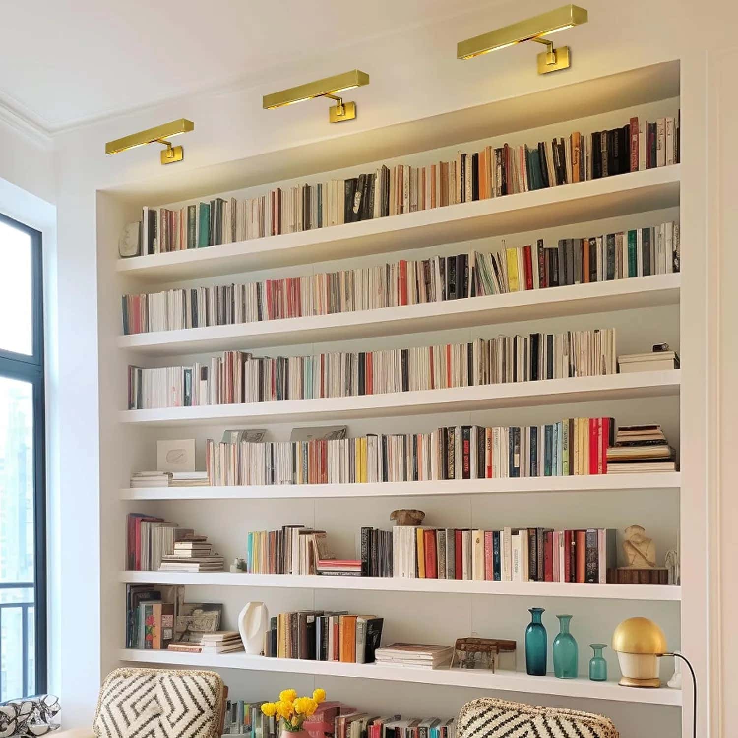 Brushed Radiance Picture Light 24"W#Finish_Gold